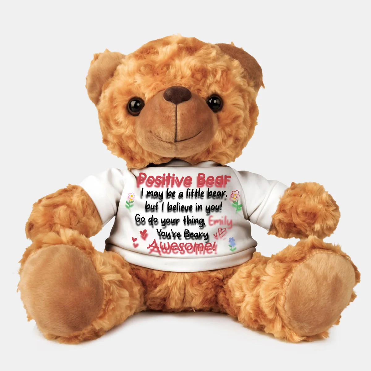 Positive Bear - Personalized Custom Cuddle Bear - Image 5
