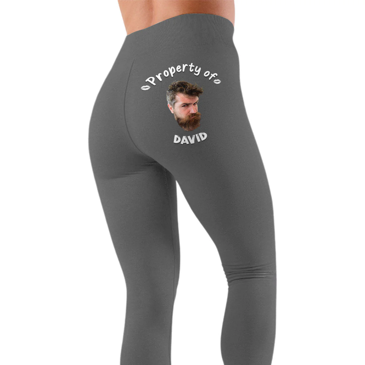 Property Of Him - Personalized Custom Leggings - Image 4
