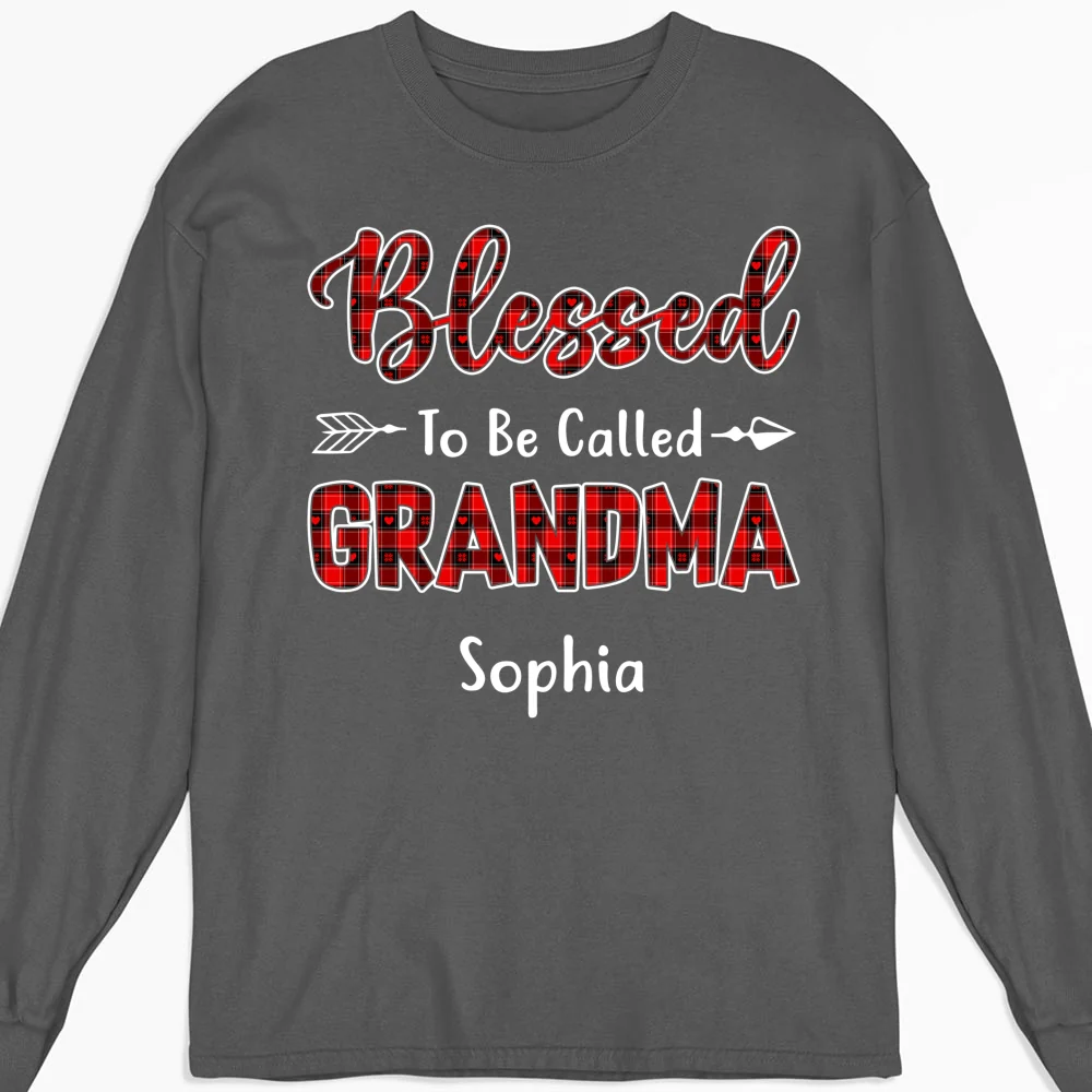 Proud Grandma - Personalized Custom Shirt - Image 11