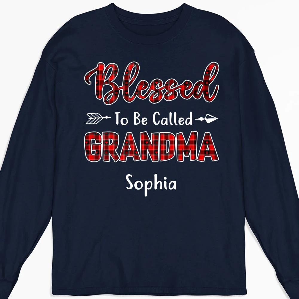 Proud Grandma - Personalized Custom Shirt - Image 12