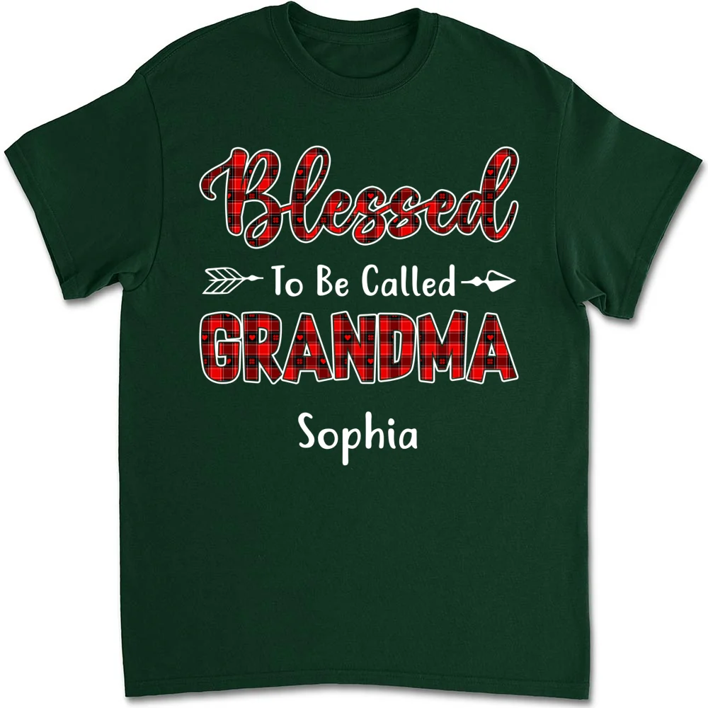 Proud Grandma - Personalized Custom Shirt - Image 8