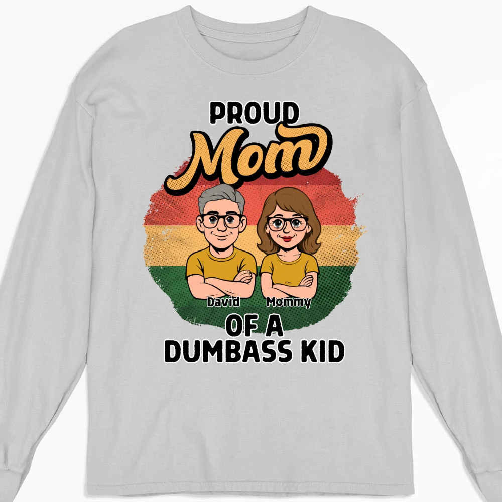 Proud Mom Of Kids - Personalized Custom Shirt - Image 11