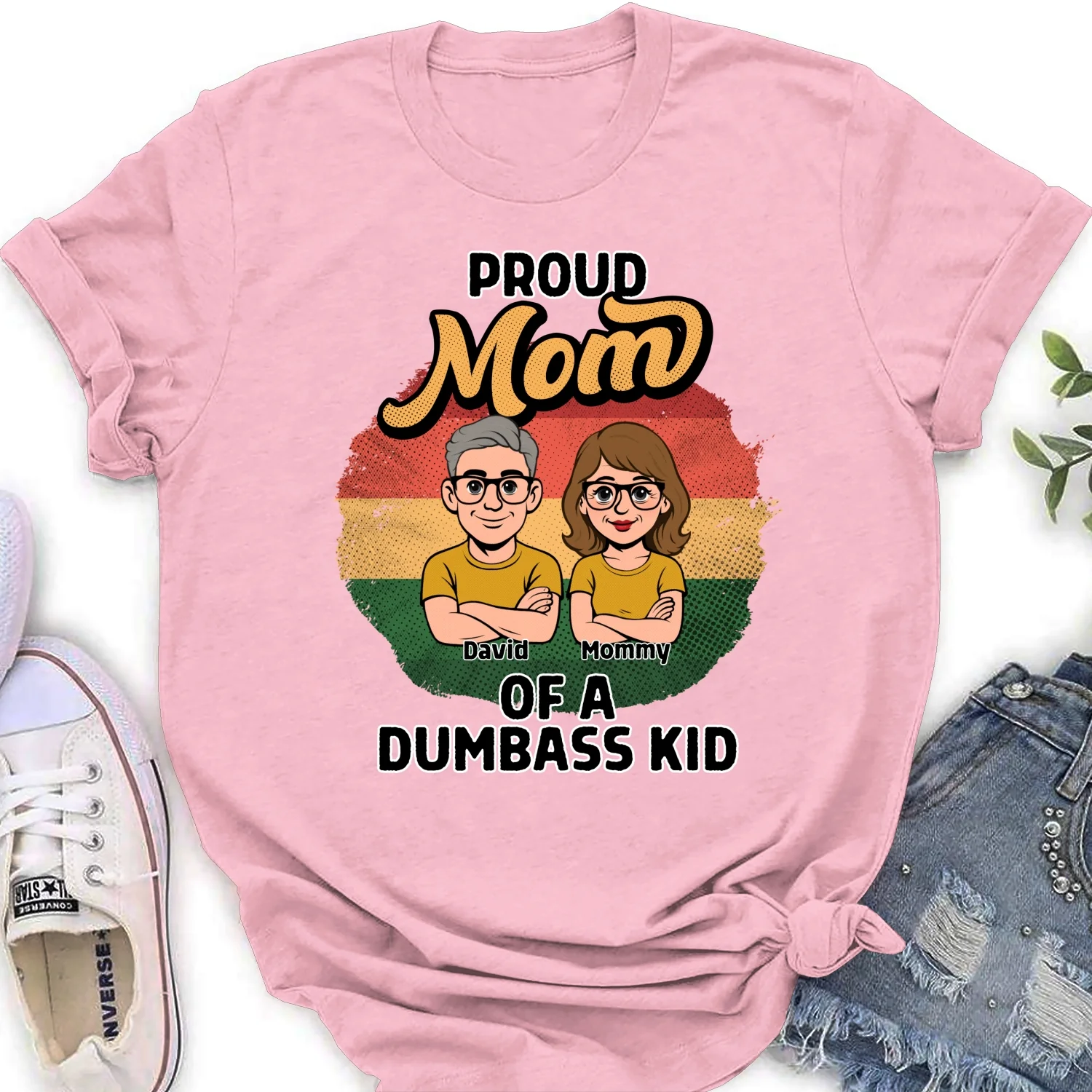 Proud Mom Of Kids - Personalized Custom Shirt - Image 18