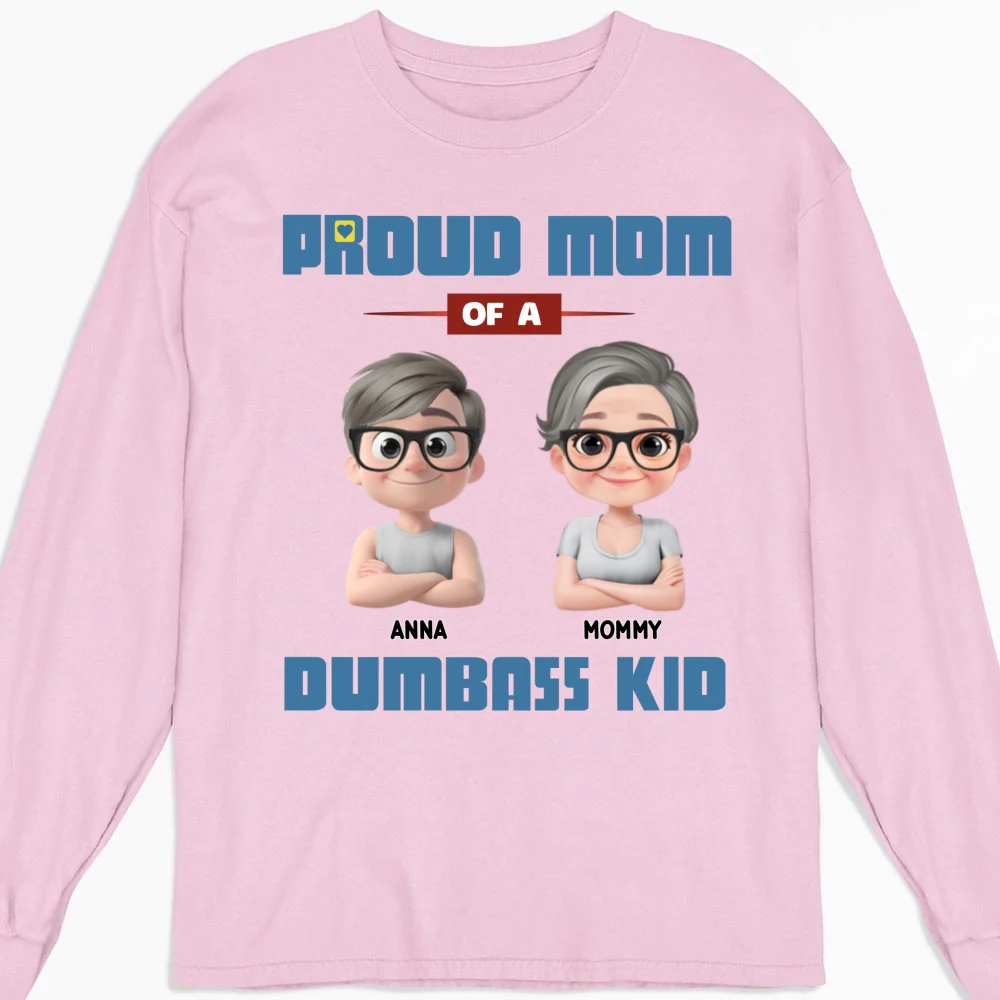 Proud Mom - Personalized Custom Shirt - Image 12