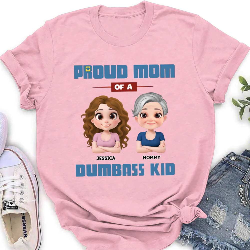 Proud Mom - Personalized Custom Shirt - Image 4