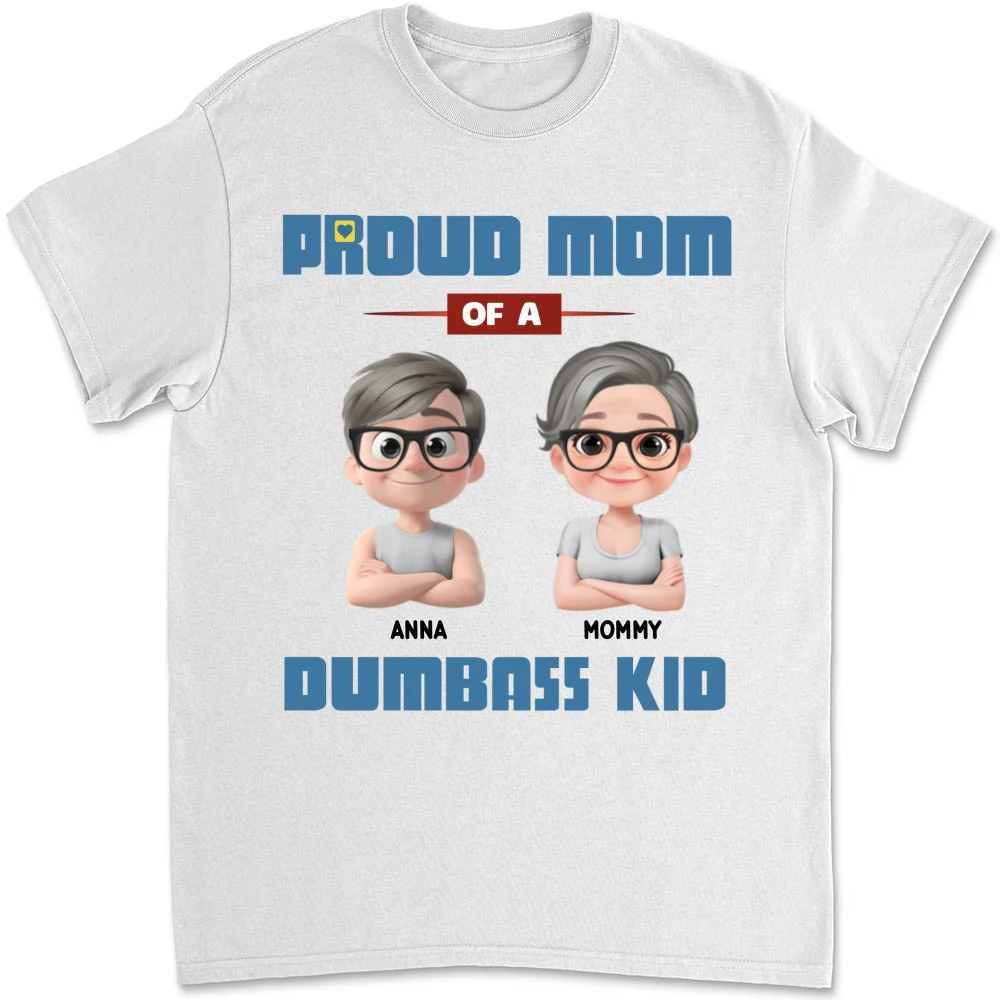 Proud Mom - Personalized Custom Shirt - Image 6