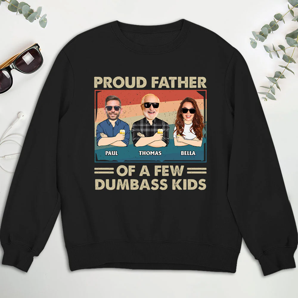 Proud Mother/Father - Personalized Custom Shirt - Image 3