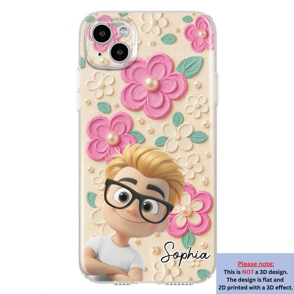 Proud Of Being Grandma - Personalized Custom 3D Effect Phone Case - Image 14