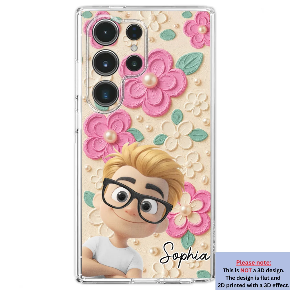 Proud Of Being Grandma - Personalized Custom 3D Effect Phone Case - Image 29