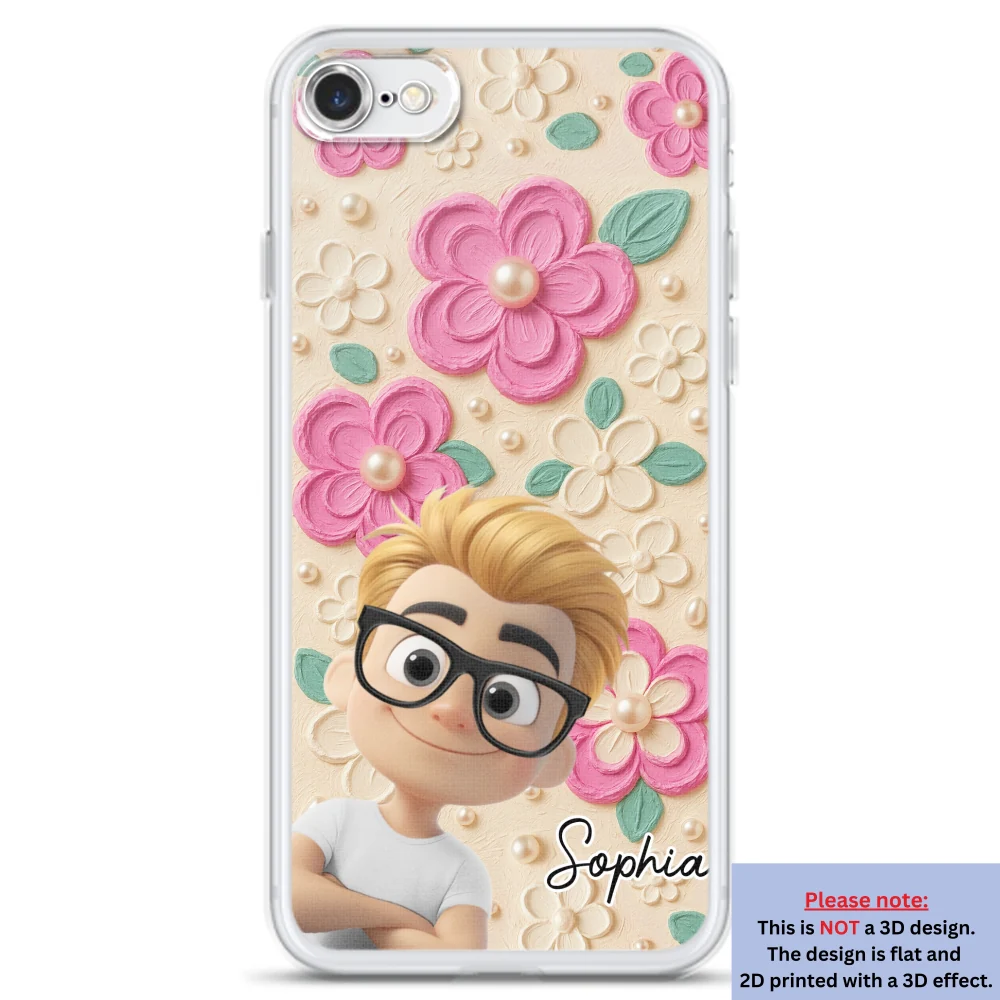 Proud Of Being Grandma - Personalized Custom 3D Effect Phone Case - Image 6