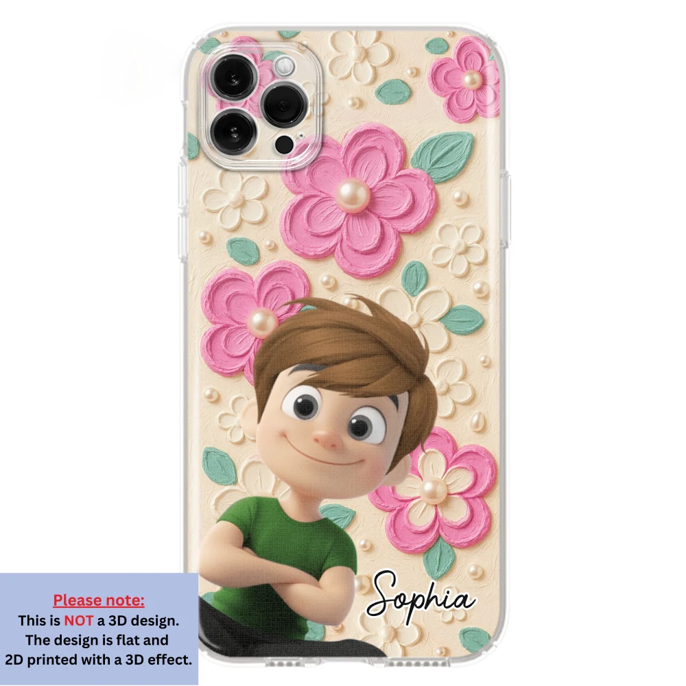 Proud Of Being Grandma Ver 2 - Personalized Custom 3D Effect Phone Case - Image 14