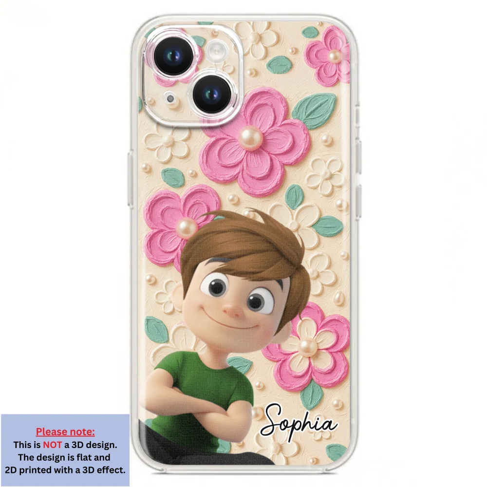 Proud Of Being Grandma Ver 2 - Personalized Custom 3D Effect Phone Case - Image 16
