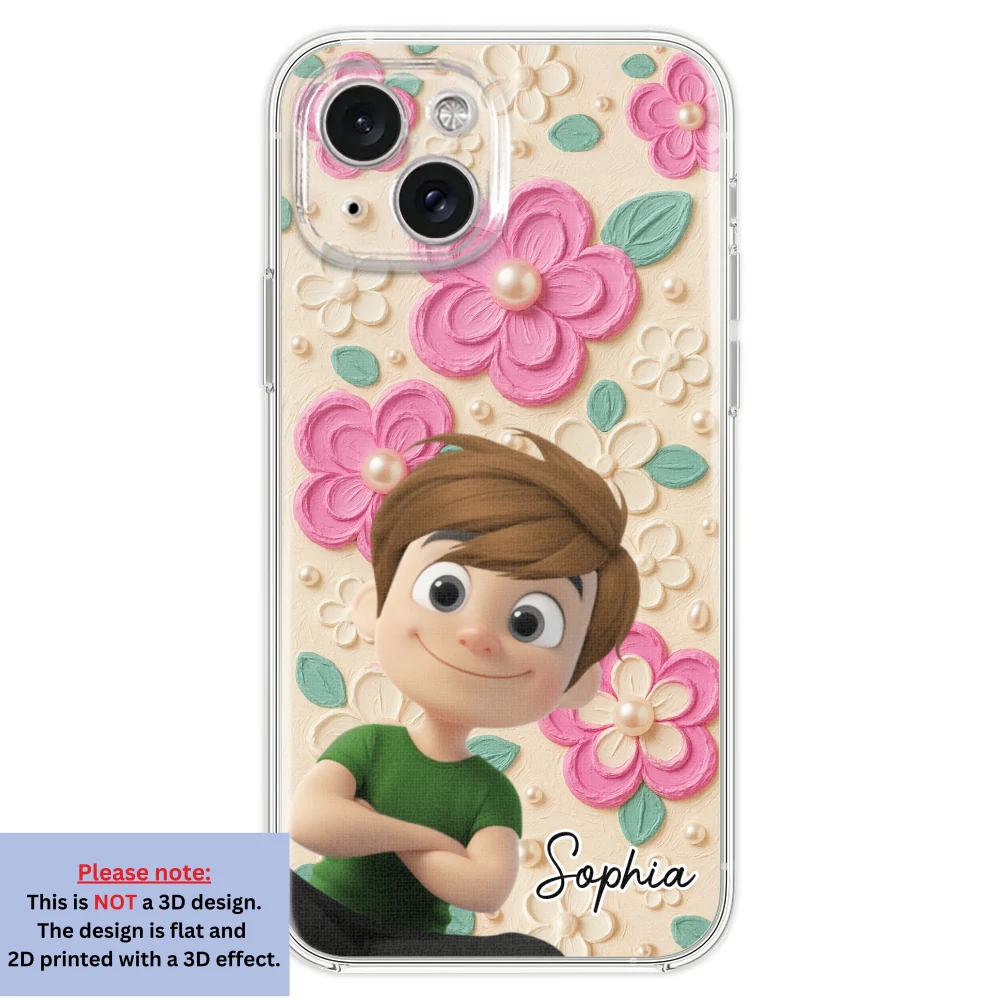 Proud Of Being Grandma Ver 2 - Personalized Custom 3D Effect Phone Case - Image 20