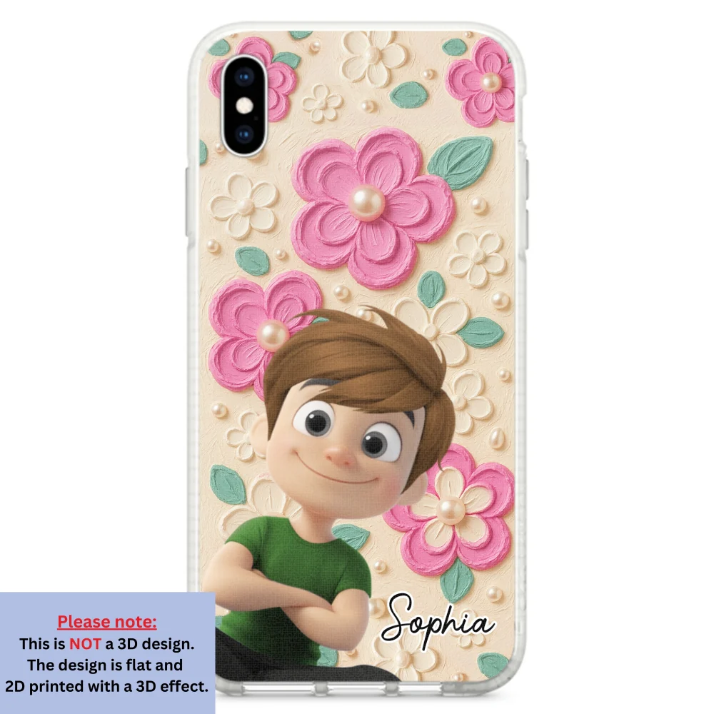 Proud Of Being Grandma Ver 2 - Personalized Custom 3D Effect Phone Case - Image 23