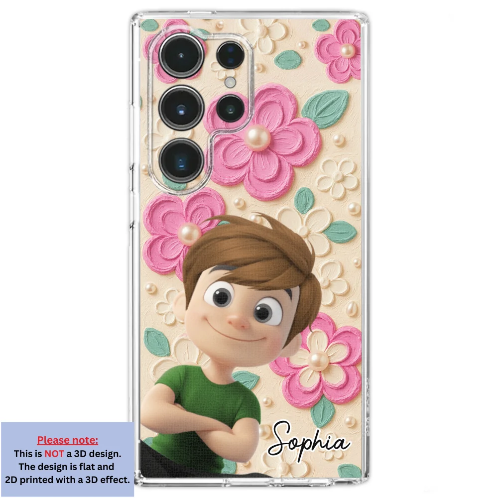 Proud Of Being Grandma Ver 2 - Personalized Custom 3D Effect Phone Case - Image 29