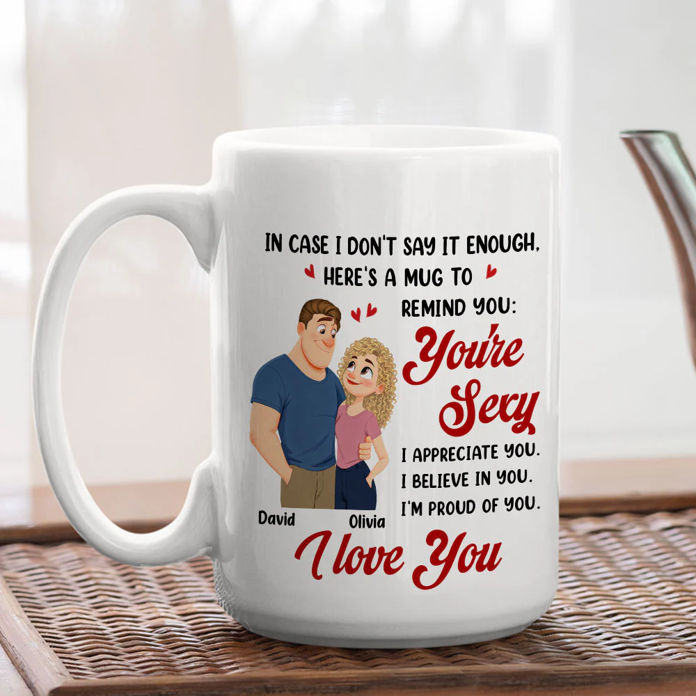 Proud Of You - Personalized Custom Coffee Mug - Image 5