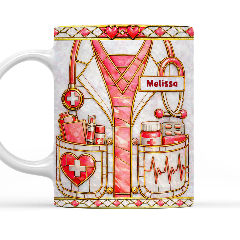 Proud To Be A Nurse - Personalized Custom 3D Inflated Effect Mug