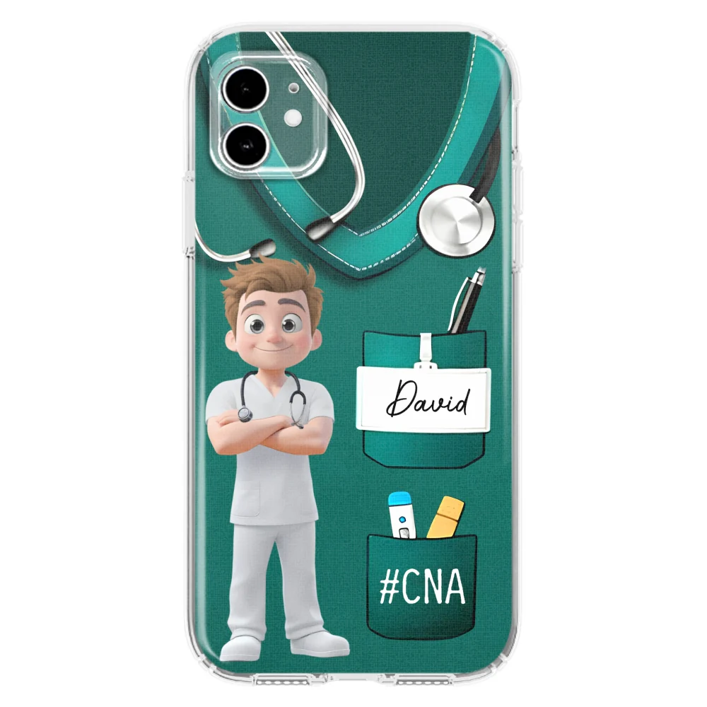 Proud To Be A Nurse - Personalized Custom Phone Case - Image 11