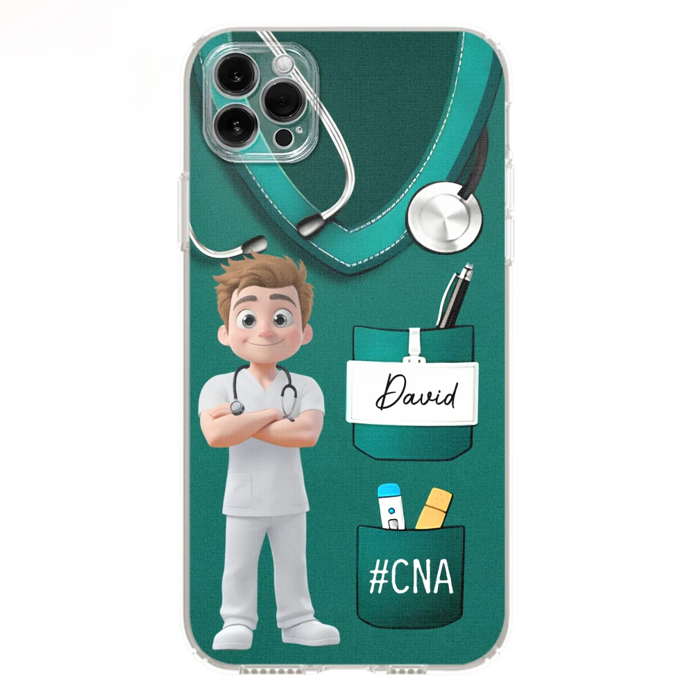Proud To Be A Nurse - Personalized Custom Phone Case - Image 12