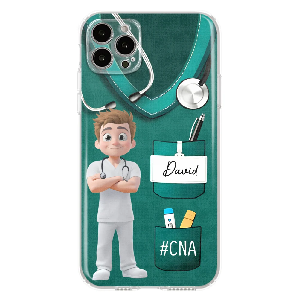 Proud To Be A Nurse - Personalized Custom Phone Case - Image 16