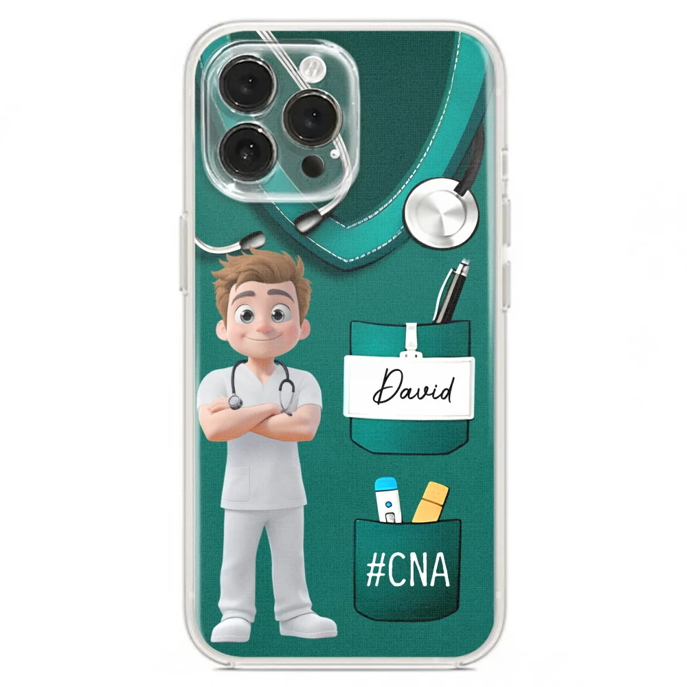 Proud To Be A Nurse - Personalized Custom Phone Case - Image 20
