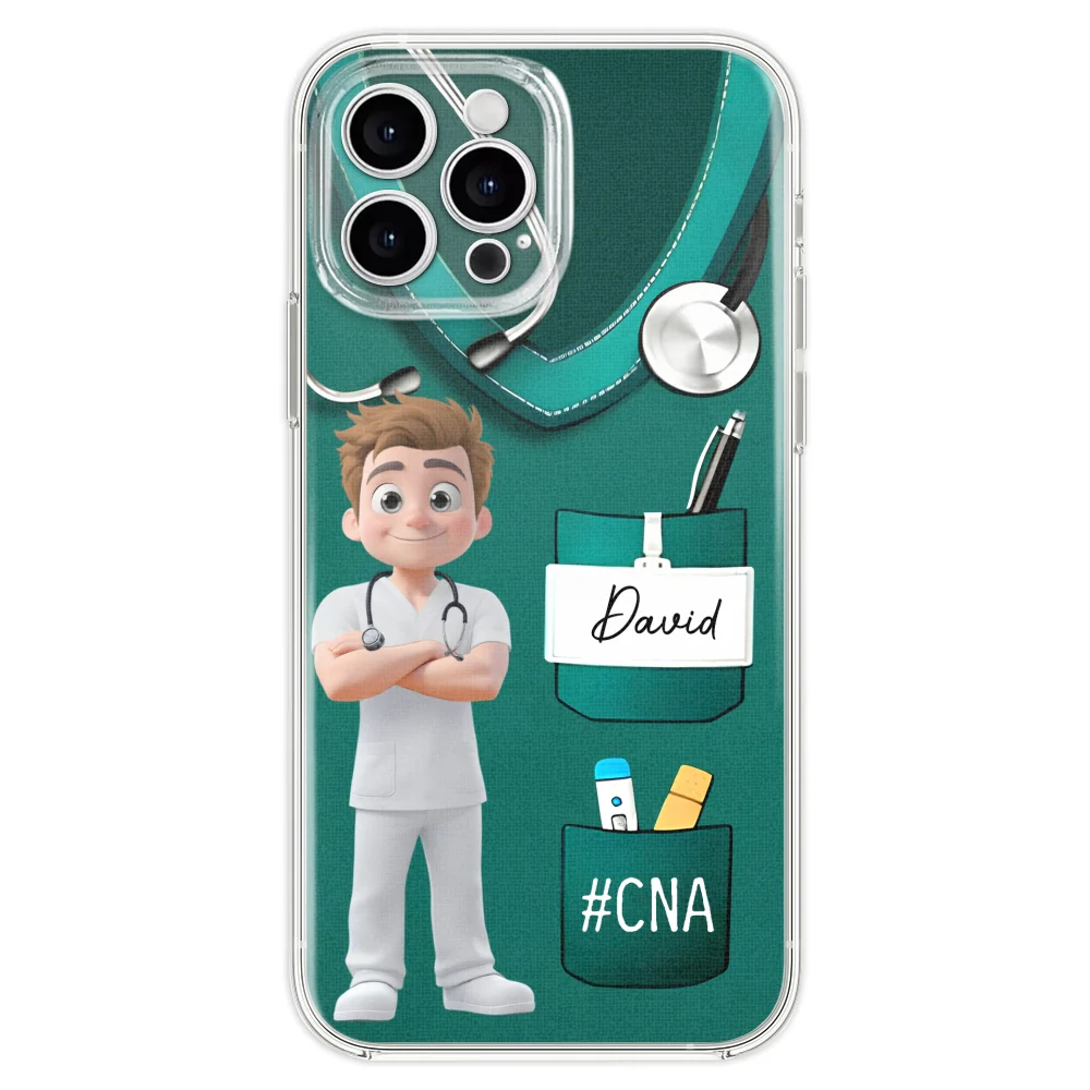 Proud To Be A Nurse - Personalized Custom Phone Case - Image 22