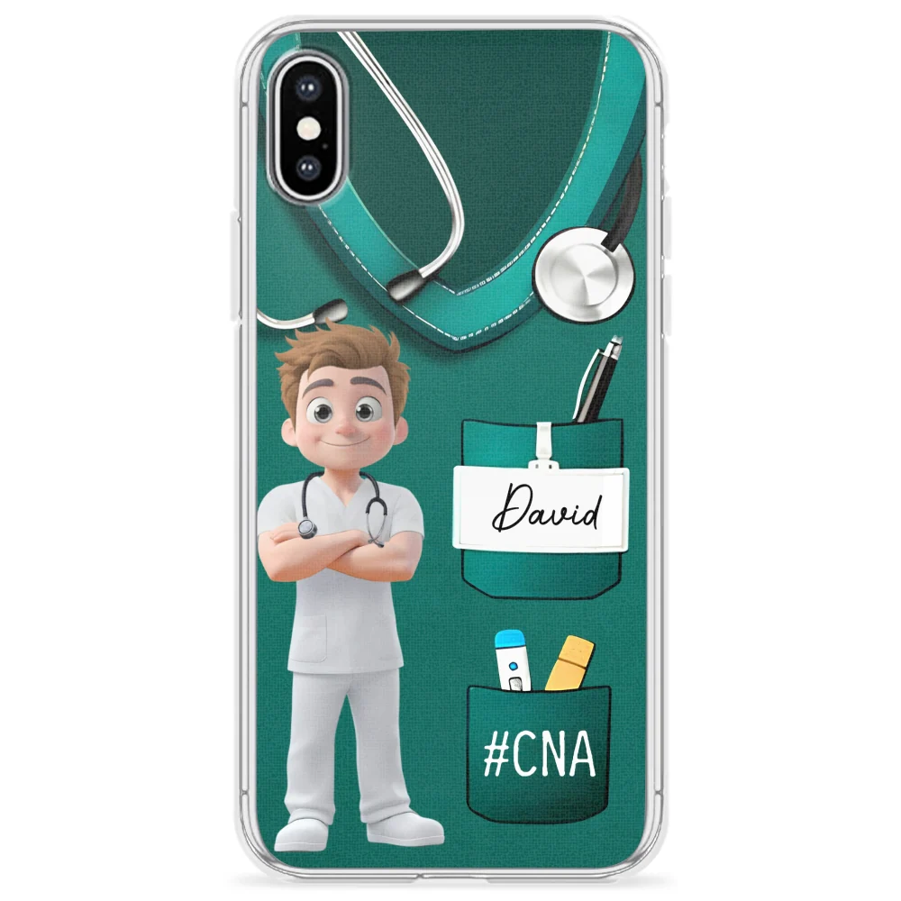 Proud To Be A Nurse - Personalized Custom Phone Case - Image 25
