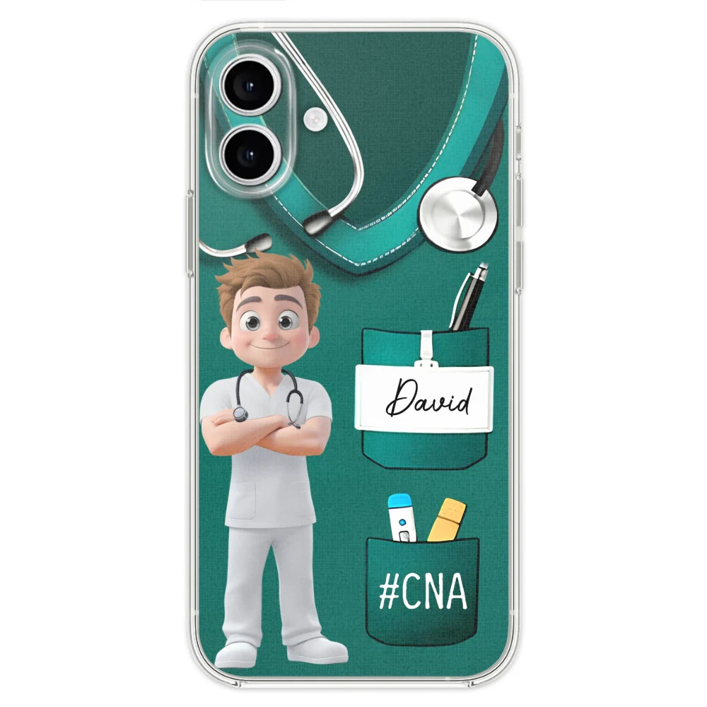 Proud To Be A Nurse - Personalized Custom Phone Case - Image 26