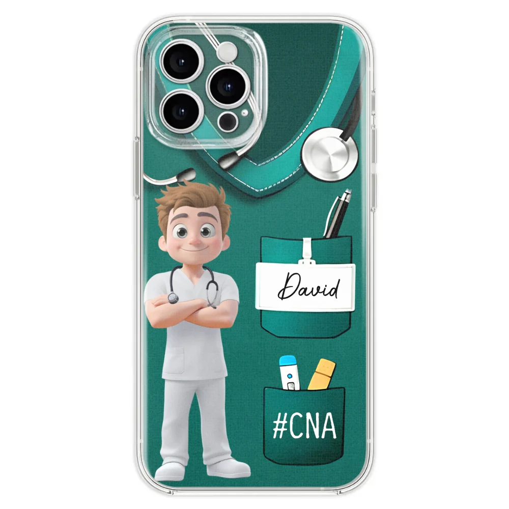 Proud To Be A Nurse - Personalized Custom Phone Case - Image 27