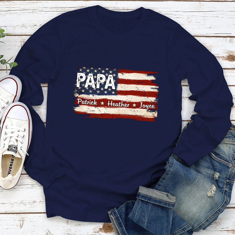Proud To Be American Version 2 - Personalized Custom Shirt - Image 3