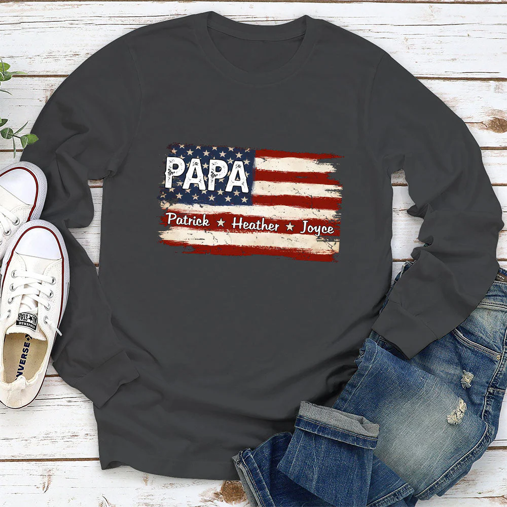 Proud To Be American Version 2 - Personalized Custom Shirt - Image 6