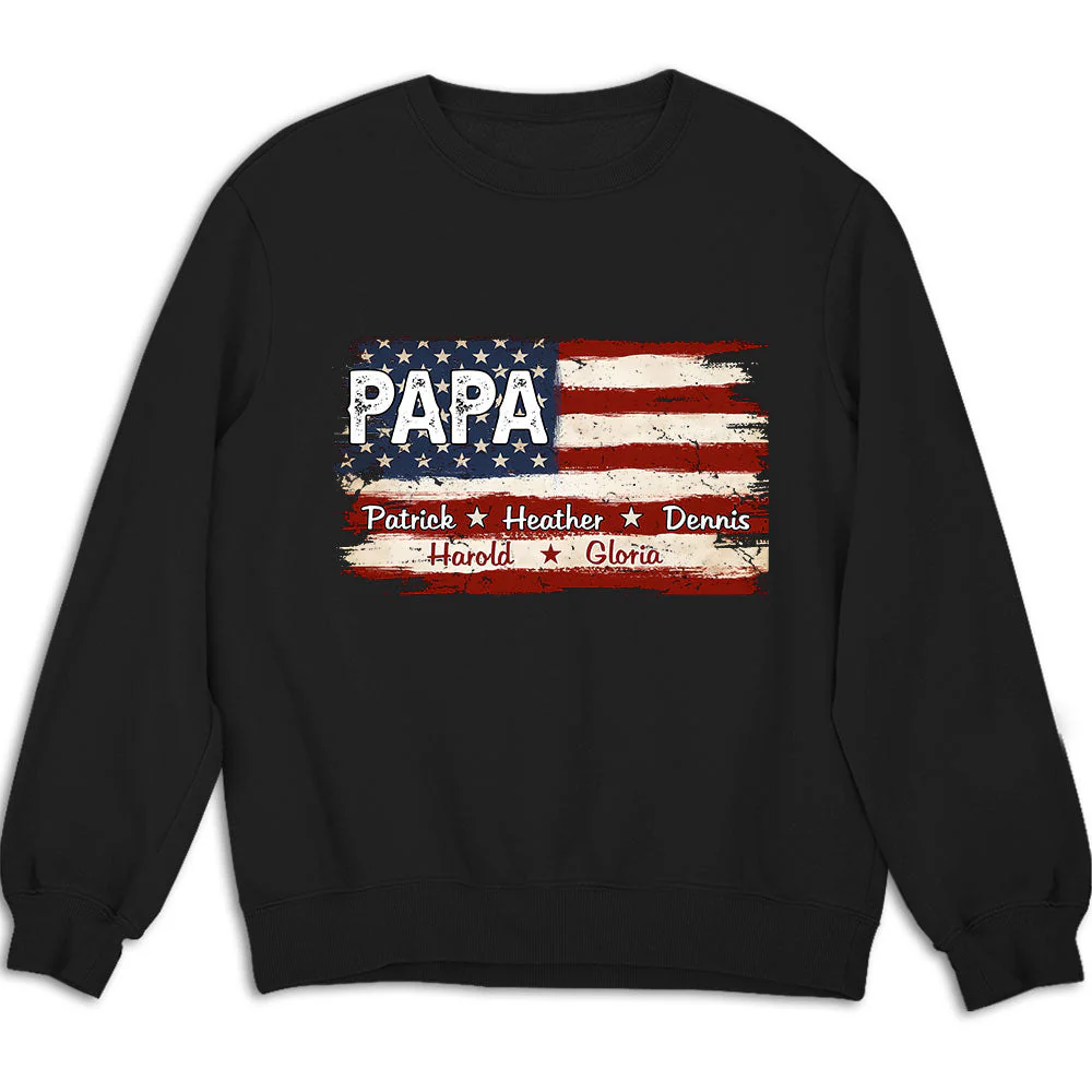 Proud To Be American Version 2 - Personalized Custom Shirt - Image 7
