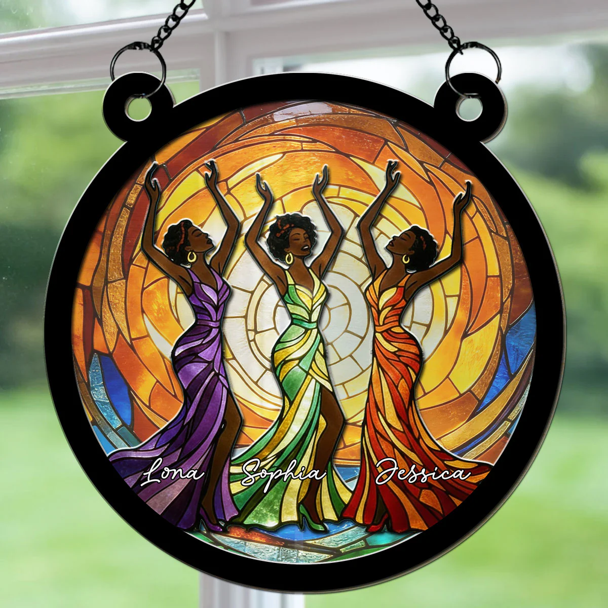 Proud To Be - Personalized Custom Suncatcher