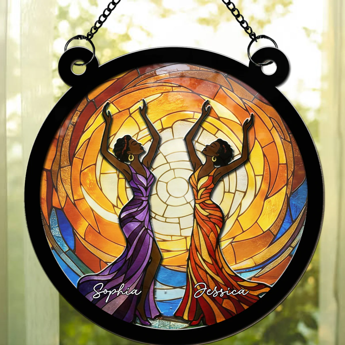 Proud To Be - Personalized Custom Suncatcher - Image 4