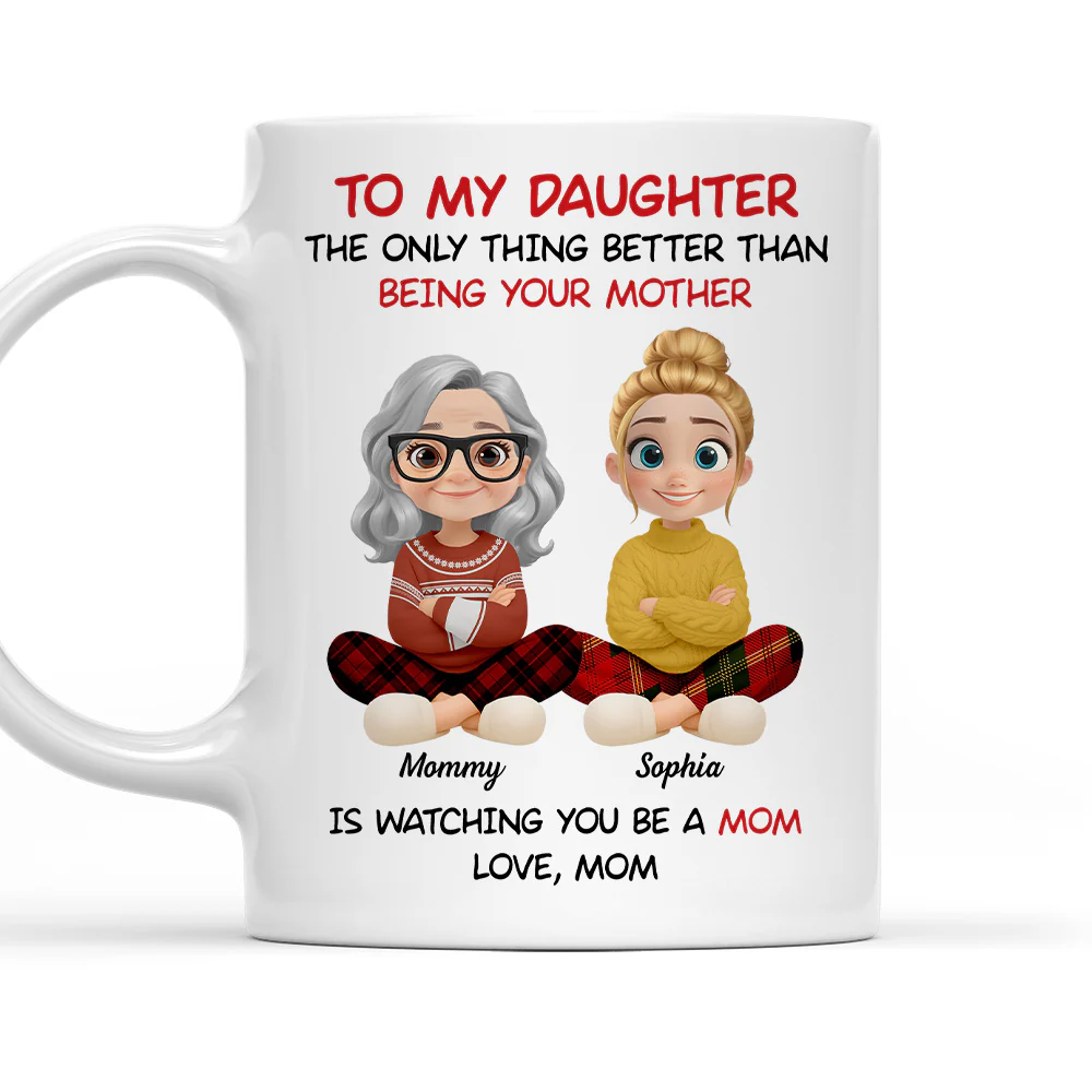 Proud To Watch You Grow - Personalized Custom Coffee Mug