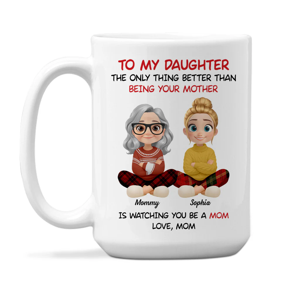 Proud To Watch You Grow - Personalized Custom Coffee Mug - Image 4