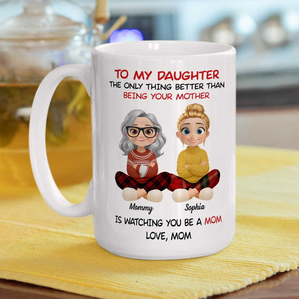 Proud To Watch You Grow - Personalized Custom Coffee Mug - Image 5