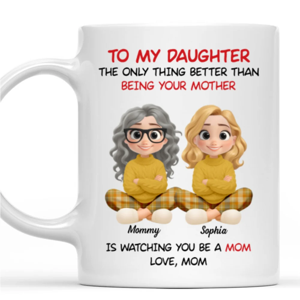 Proud To Watch You Grow - Personalized Custom Coffee Mug - Image 7