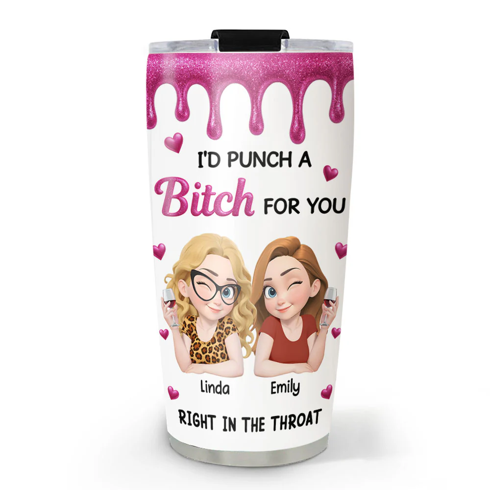 Punch For You My Girl - Personalized Custom Tumbler