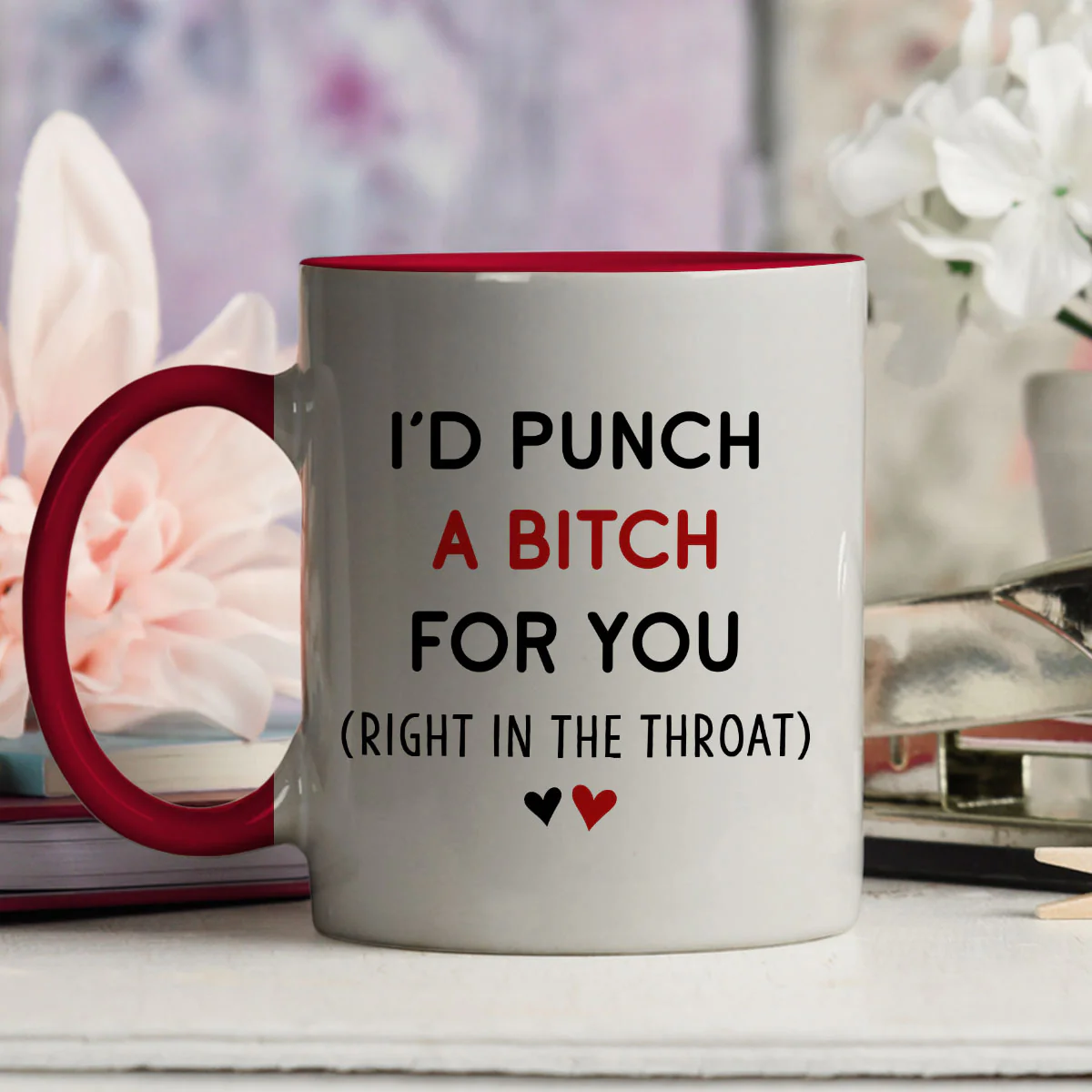 Punch For You - Personalized Custom Accent Mug - Image 5