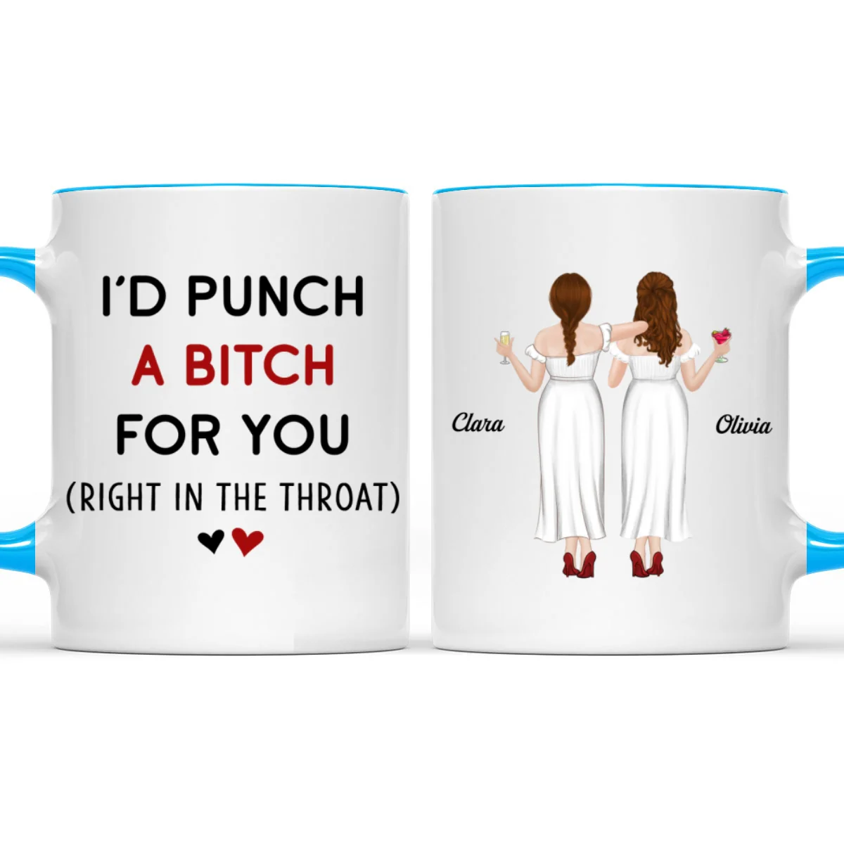 Punch For You - Personalized Custom Accent Mug - Image 8