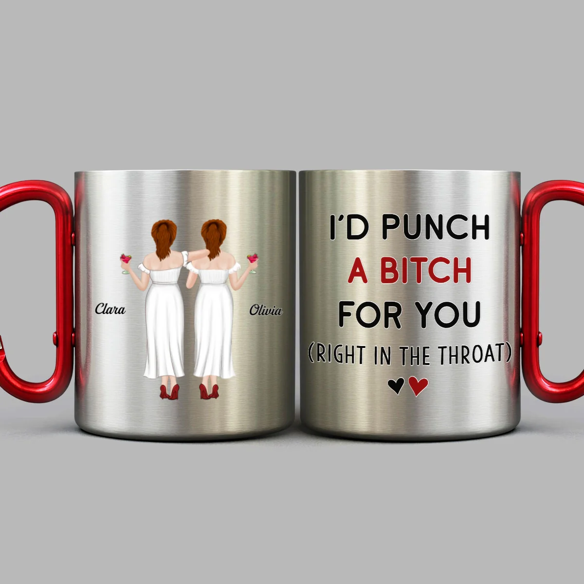 Punch For You - Personalized Custom Carabiner Mug - Image 8