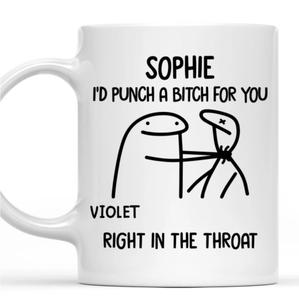 Punch For You - Personalized Custom Coffee Mug - Image 7