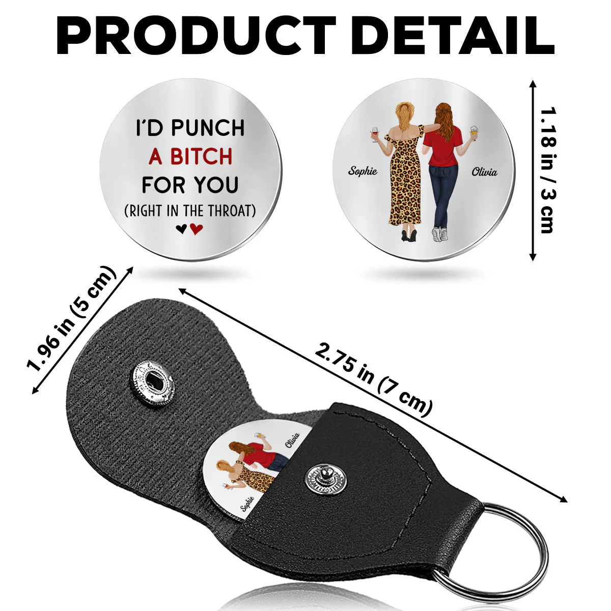 Punch For You - Personalized Custom Pocket Hug - Image 5