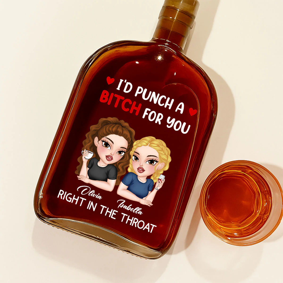 Punch For You - Personalized Custom Spirits Decanter - Image 2