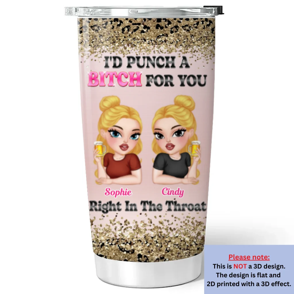 Punch For You - Personalized Custom Tumbler - Image 5