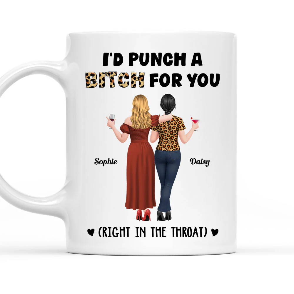 Punch Her For You - Personalized Custom Coffee Mug