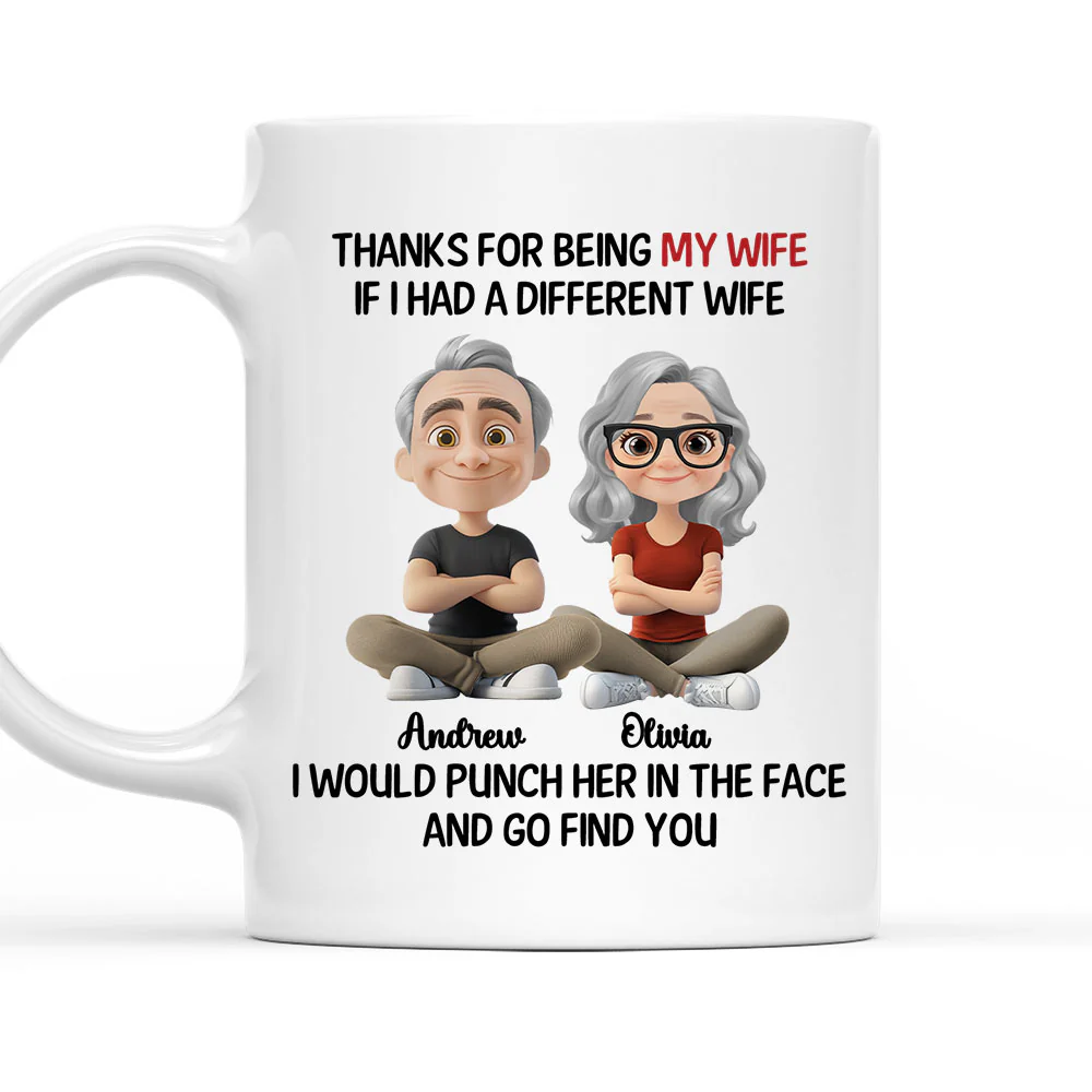 Punch Her For You - Personalized Custom Coffee Mug