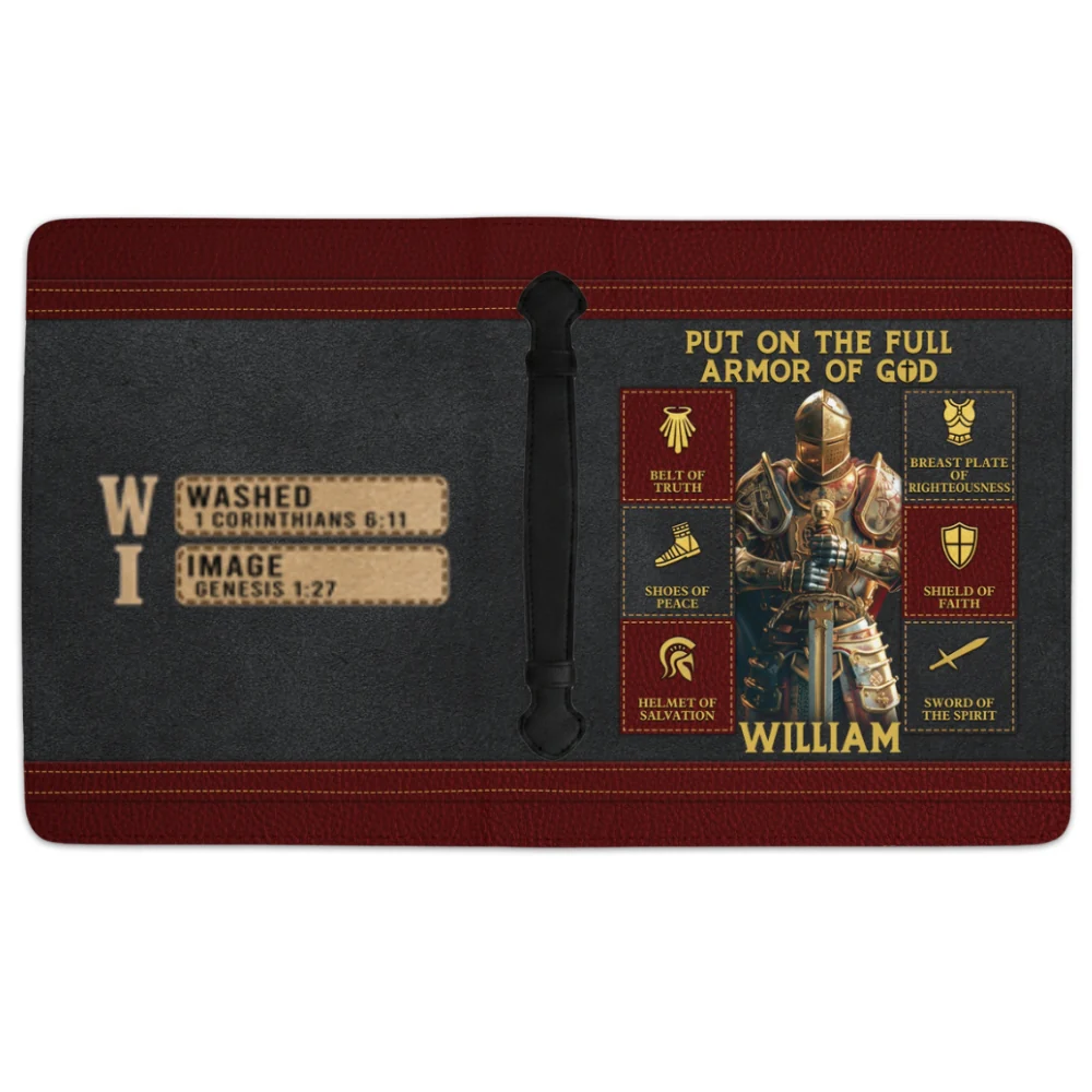 Put On The Full - Personalized Custom Bible Cover - Image 7