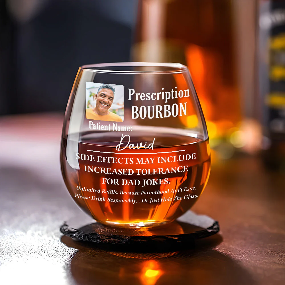 Raising Kids One Sip At A Time - Personalized Custom Wine Glass - Image 3